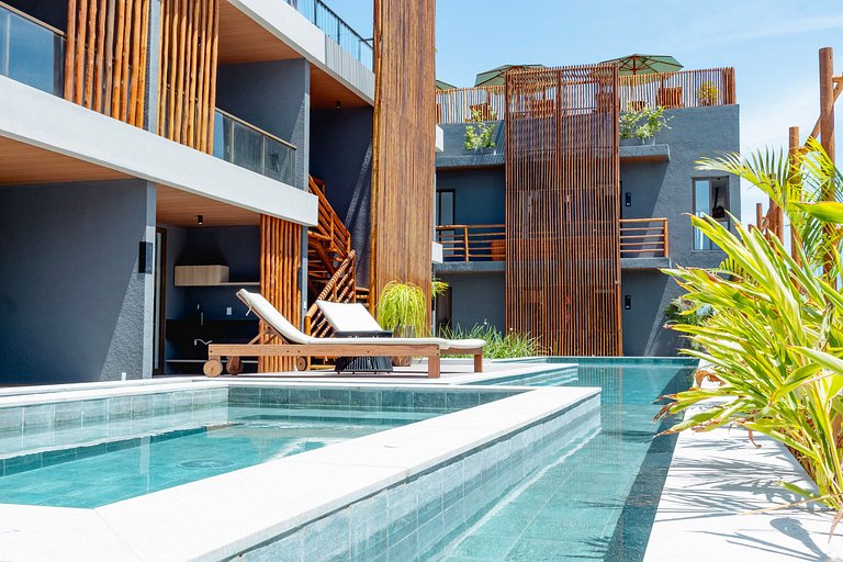 Lindos Apartamentos em Milagres | 30m da praia