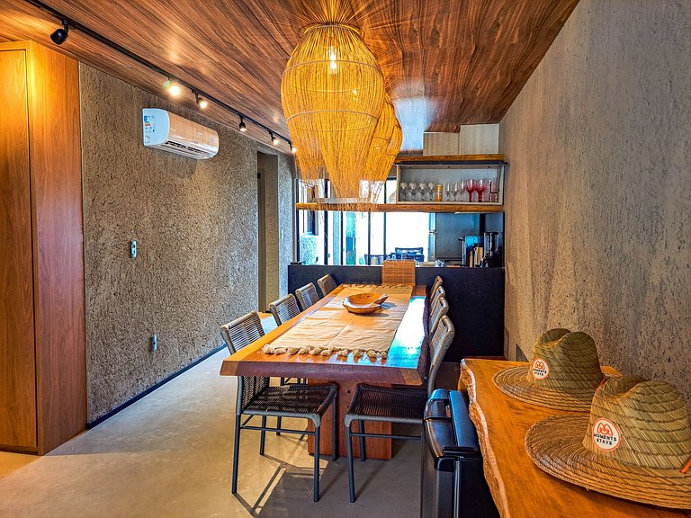 Casa Milagres Satu Tatu a 180m da Praia