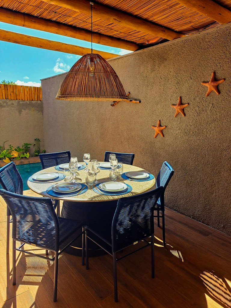 Casa Milagres Satu Tatu a 180m da Praia