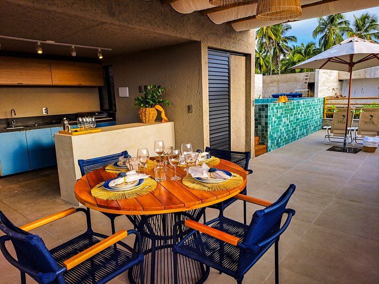 Inesquecível Casa Tapioca | A 180m da Praia