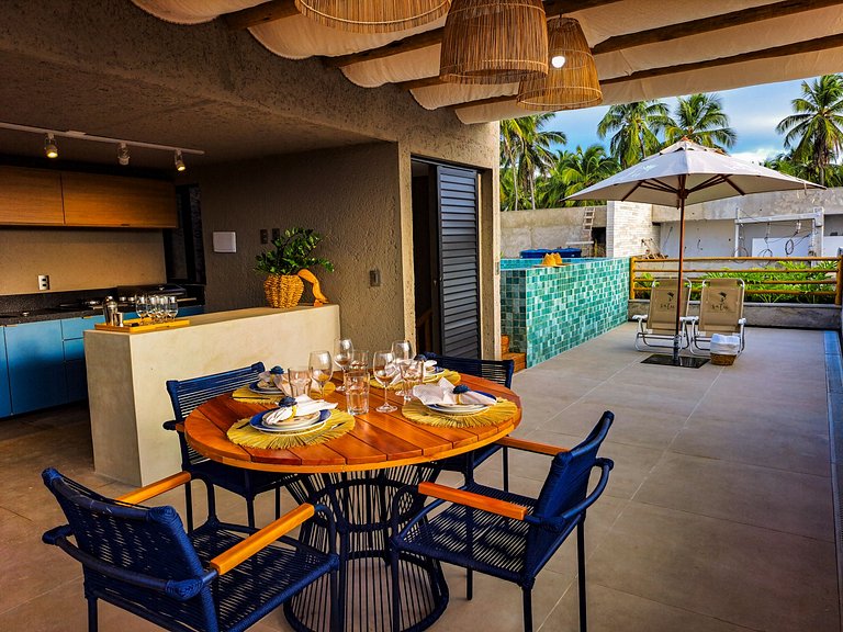 Inesquecível Casa Tapioca | A 180m da Praia