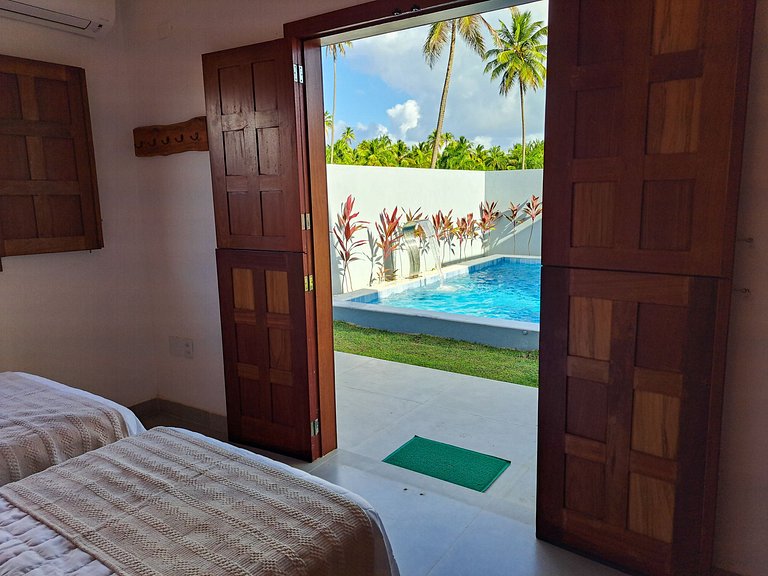 Casa Brisa na Praia do Patacho | Piscina Privativa