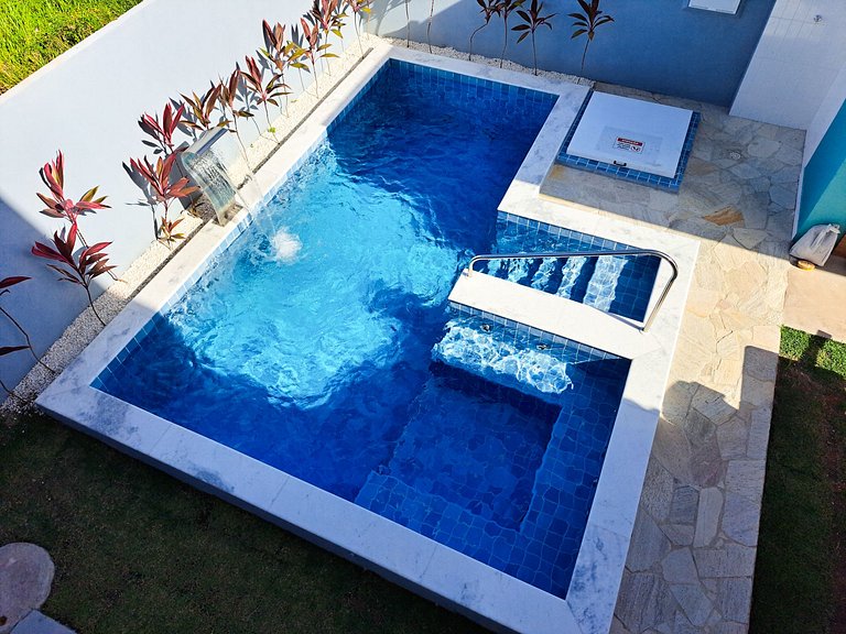 Casa Brisa na Praia do Patacho | Piscina Privativa