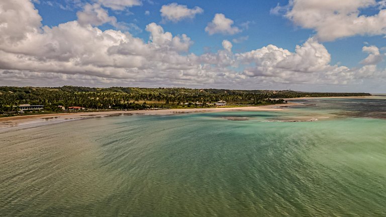 Encantadora casa Karoá en la playa de Marceneiro