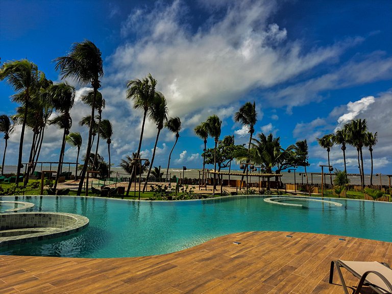 Radiante Casa SOL Milagres|Condominio frente al mar