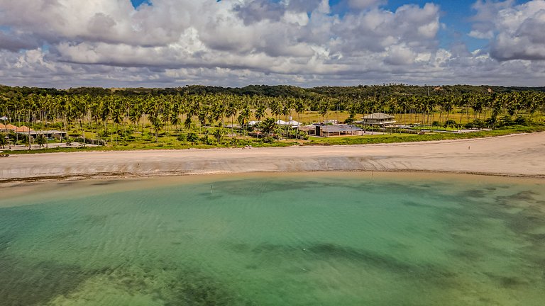 Radiante Casa SOL Milagres| Condomínio à Beira-Mar