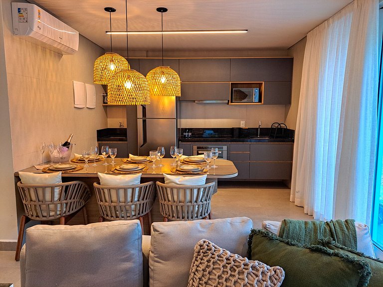 Radiante Casa SOL Milagres|Condominio frente al mar
