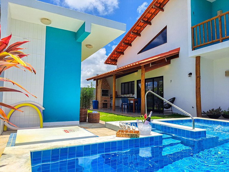 Casa Brisa na Praia do Patacho | Piscina Privativa