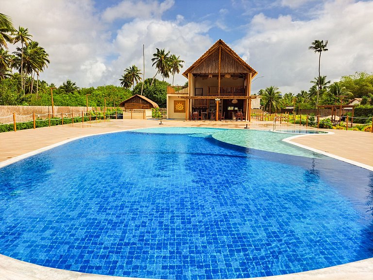 Casa Brisa na Praia do Patacho | Piscina Privativa