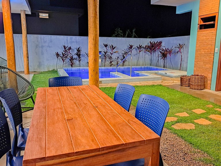 Casa Brisa na Praia do Patacho | Piscina Privativa