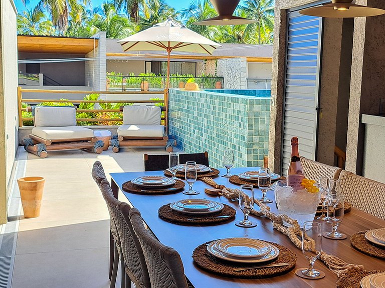 Casa Marília Tatuamunha com Piscina e Área Gourmet