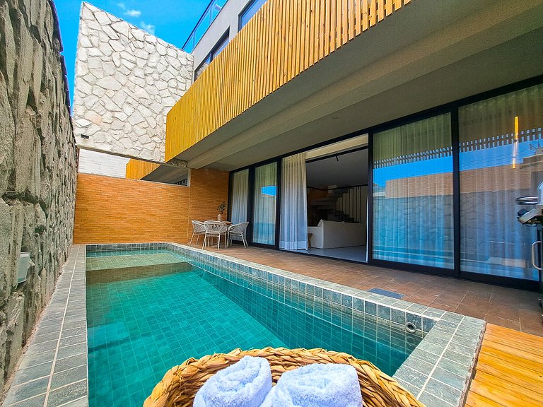 Aconchegante Casa Bruno com Piscina Privativa