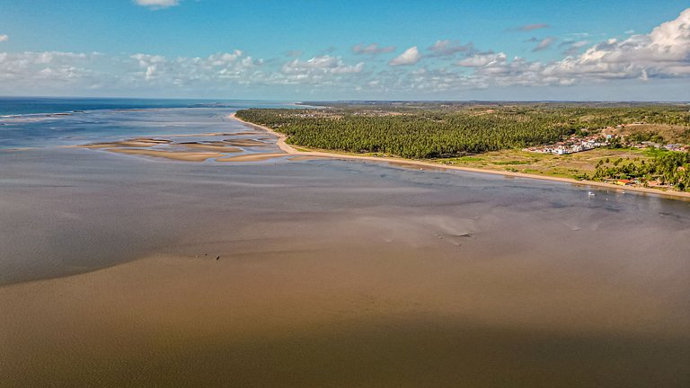 Ninanoa: sua Casa Pé na Areia em Porto de Pedras
