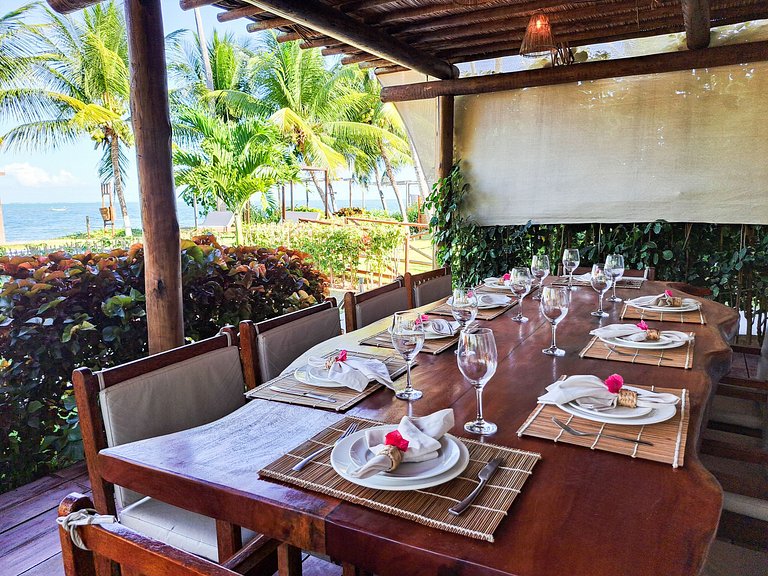 Ninanoa: your beachfront home in Porto de Pedras