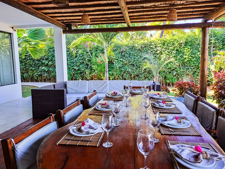 Ninanoa: your beachfront home in Porto de Pedras