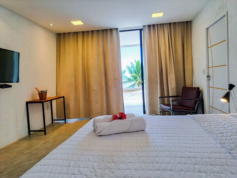 Ninanoa: sua Casa Pé na Areia em Porto de Pedras