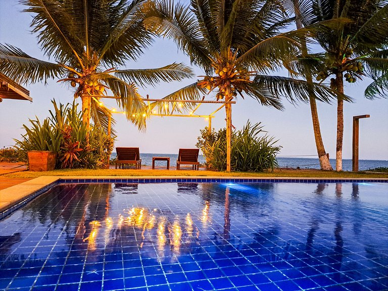 Ninanoa: your beachfront home in Porto de Pedras