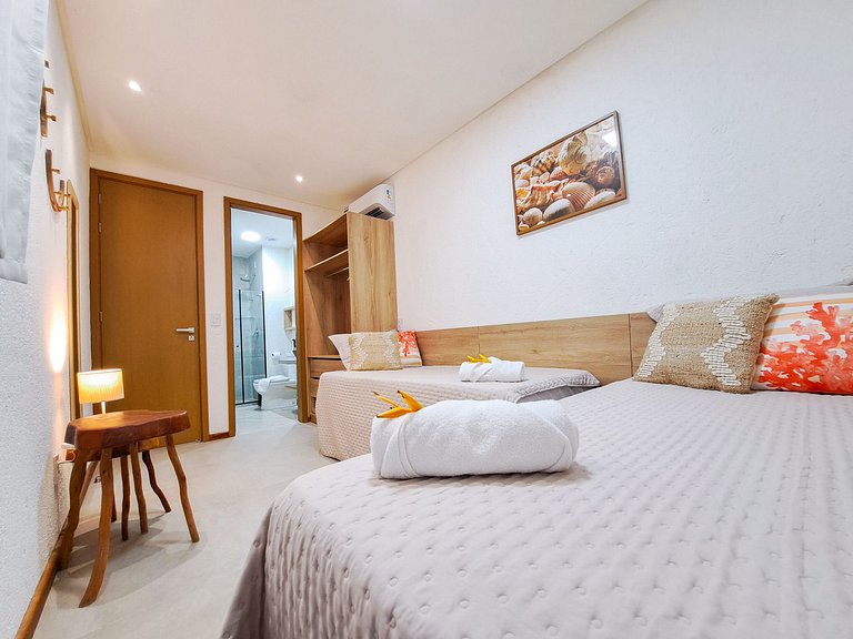 Casa Aluá Patacho com Rooftop à Beira Mar