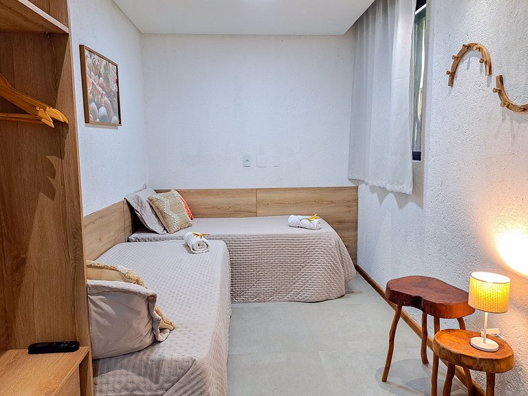 Casa Aluá Patacho com Rooftop à Beira Mar