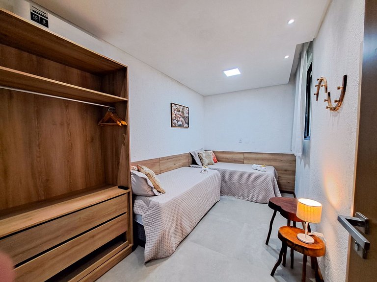 Casa Aluá Patacho com Rooftop à Beira Mar