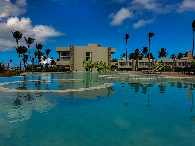 Radiante Casa SOL Milagres|Condominio frente al mar