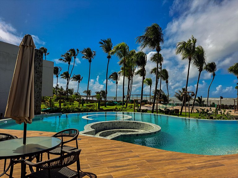 Radiante Casa SOL Milagres|Condominio frente al mar