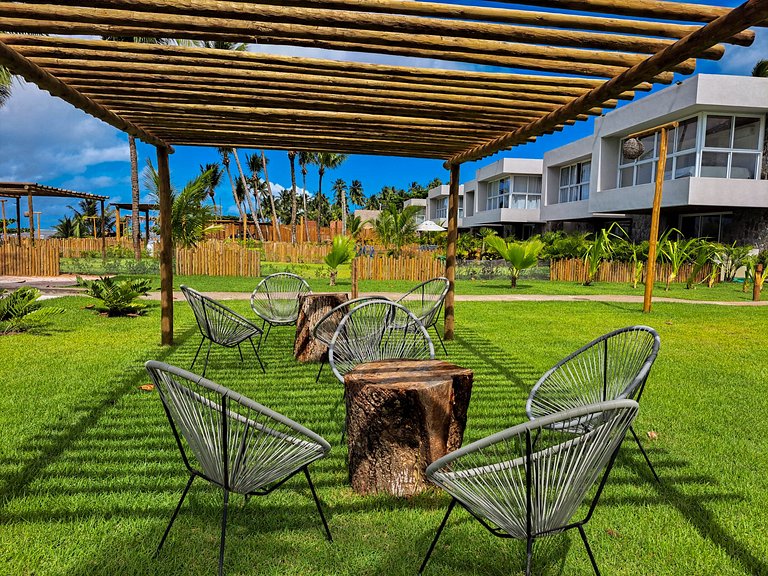 Radiante Casa SOL Milagres|Condominio frente al mar