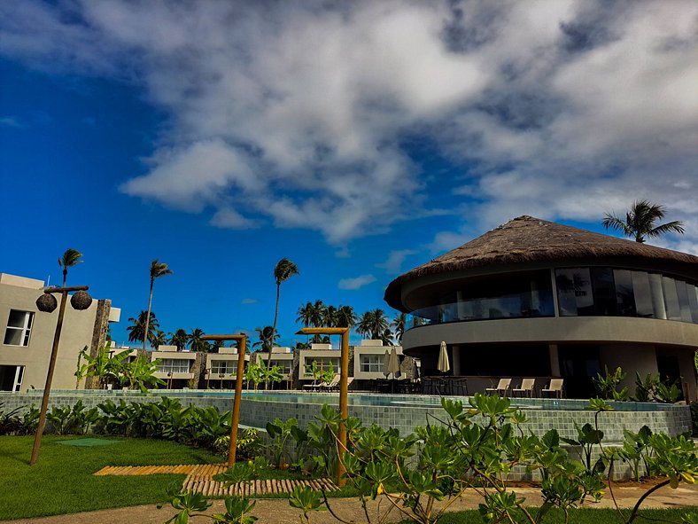 Casa Aram na Praia do Marceneiro em Milagres